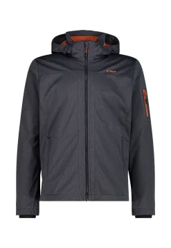 Herren Softshelljacke mit Kapuze