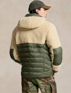 Herren Steppjacke mit Fleecedetails