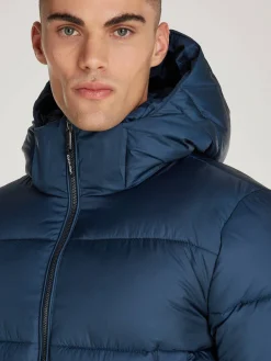 Herren Steppjacke mit Kapuze PUFFER Regular Fit