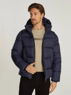 Herren Steppjacke mit Kapuze PUFFER Regular Fit