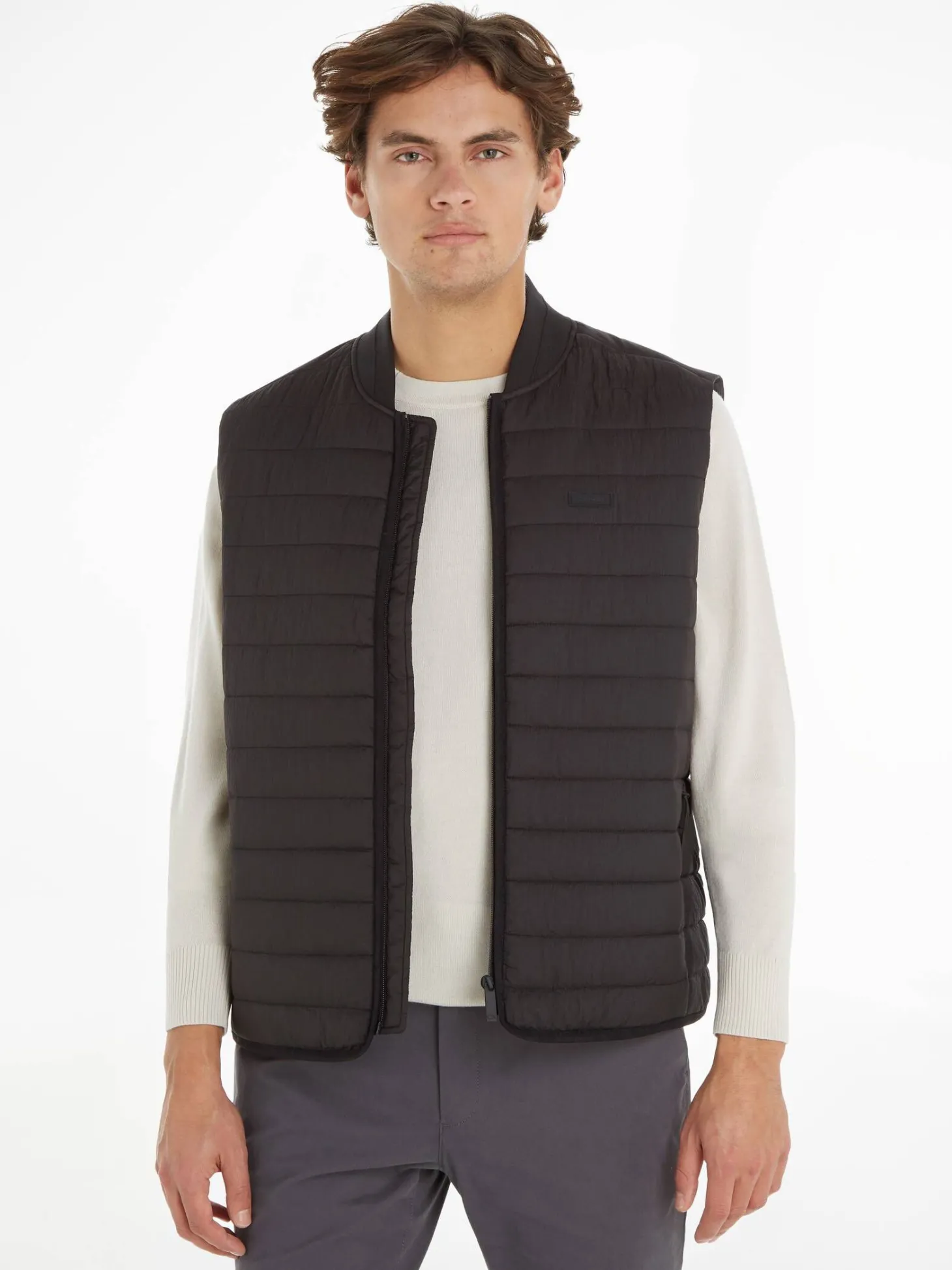 Herren Steppweste QUILTED CRINKLE VEST