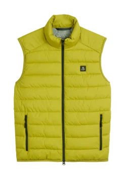 Herren Steppweste wasserabweisend mit Packtasche Regular Fit