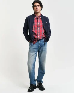 Herren Strickjacke aus Lammwolle