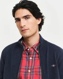 Herren Strickjacke aus Lammwolle