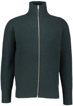 Herren Strickjacke aus Wolle-Kaschmir-Mix