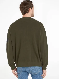 Herren Strickjacke BADGE SKATER CARDIGAN