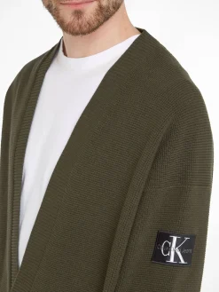 Herren Strickjacke BADGE SKATER CARDIGAN