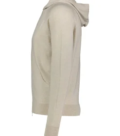 Herren Strickjacke mit Kapuze aus Merinowolle CARTY 24GG EXTRAFINE MERINO EASY HOODY