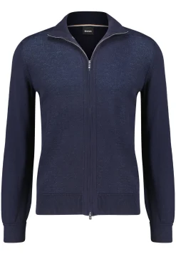 Herren Strickjacke mit Schurwolle H-ILLARIONE Regular Fit