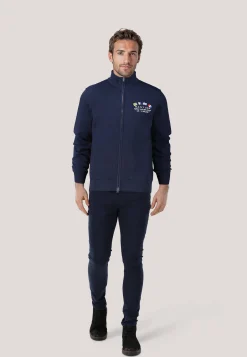 Herren Strickjacke NAUTICAL FLAGS Regular Fit