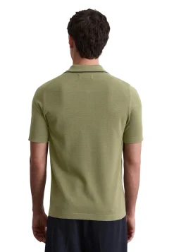 Herren Strickpoloshirt aus Bio-Baumwolle