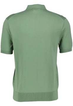 Herren Strickpoloshirt aus Baumwolle