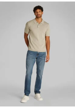 Herren Strickpoloshirt KNITTED SUPIMA COTTON POLO S/S