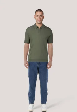 Herren Strickpoloshirt SAN PETER-CV