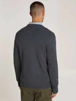 Herren Strickpullover aus Bio-Baumwolle TJM SLIM ESSNTLS C-NECK SWEATER Slim Fit