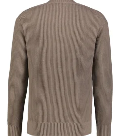 Herren Strickpullover aus Bio-Baumwolle RELAXED LINEAR SWEATER