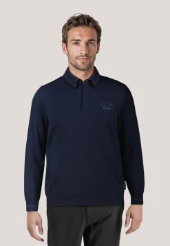 Herren Strickpullover aus Schurwolle PORSCHE X BOSS
