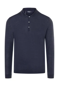 Herren Strickpullover aus Merinowolle, Seide und Kaschmir