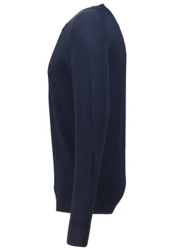 Herren Strickpullover aus Baumwolle CHAIN RIDGE STRUCTURE