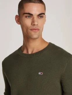 Herren Strickpullover aus Bio-Baumwolle TJM SLIM ESSNTLS C-NECK SWEATER Slim Fit