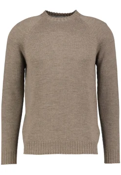 Herren Strickpullover aus Merinowolle DENVER 7GG EXTRAFINE MERINO EASY RN