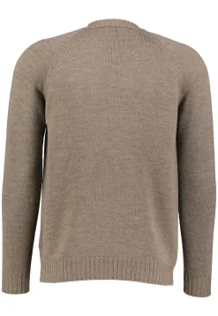 Herren Strickpullover aus Merinowolle DENVER 7GG EXTRAFINE MERINO EASY RN