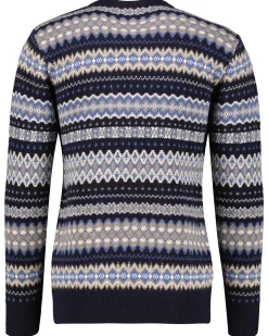 Herren Strickpullover CASE FAIR ISLE aus Lammwolle