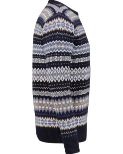 Herren Strickpullover CASE FAIR ISLE aus Lammwolle