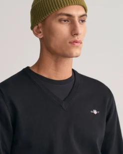 Herren Strickpullover CLASSIC COTTON V-NECK