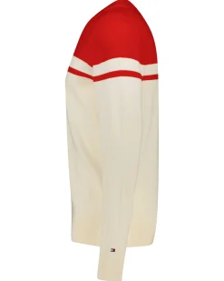 Herren Strickpullover COLORBLOCK GRAPHIC C NK SWEATER Langarm