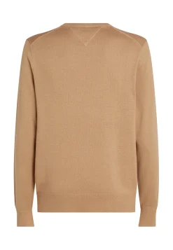 Herren Strickpullover ESSENTIAL COTTON CREW NECK