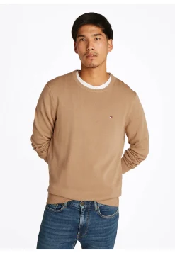 Herren Strickpullover ESSENTIAL COTTON CREW NECK