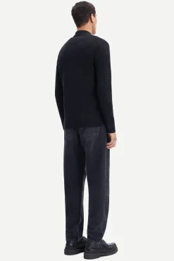 Herren Strickpullover GUNA HALF ZIP