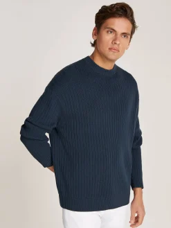 Herren Strickpullover LINEAR SWEATER
