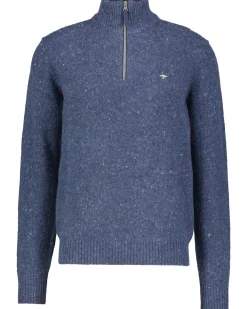 Herren Strickpullover mit Troyer-Kragen DONEGAL