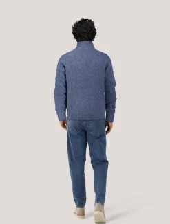 Herren Strickpullover mit Troyer-Kragen DONEGAL