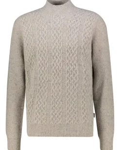Herren Strickpullover mit Wolle und Alpaka