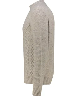 Herren Strickpullover mit Wolle und Alpaka