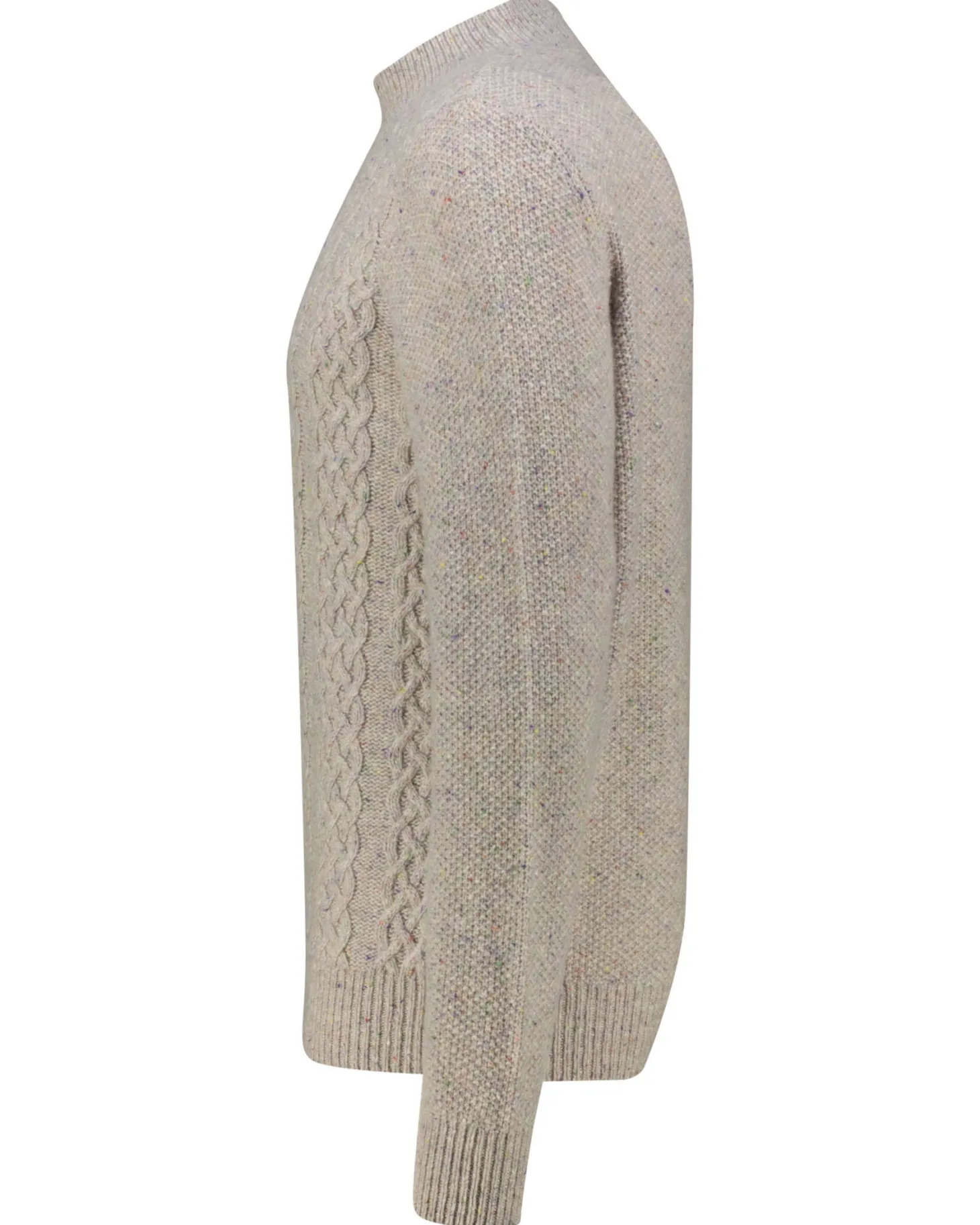 Herren Strickpullover mit Wolle und Alpaka