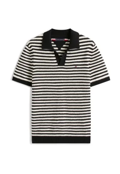 Herren Strickpullover mit Polokragen KNITTED TEXTURED POLO