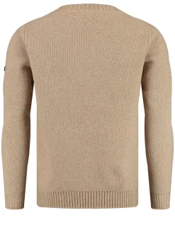 Herren Strickpullover MST FLOOR ROUND