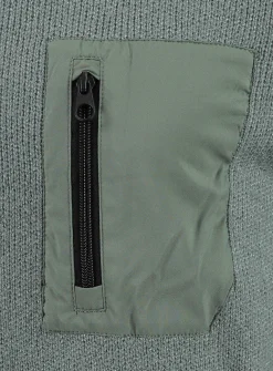 Herren Strickpullover MST FLOOR ROUND