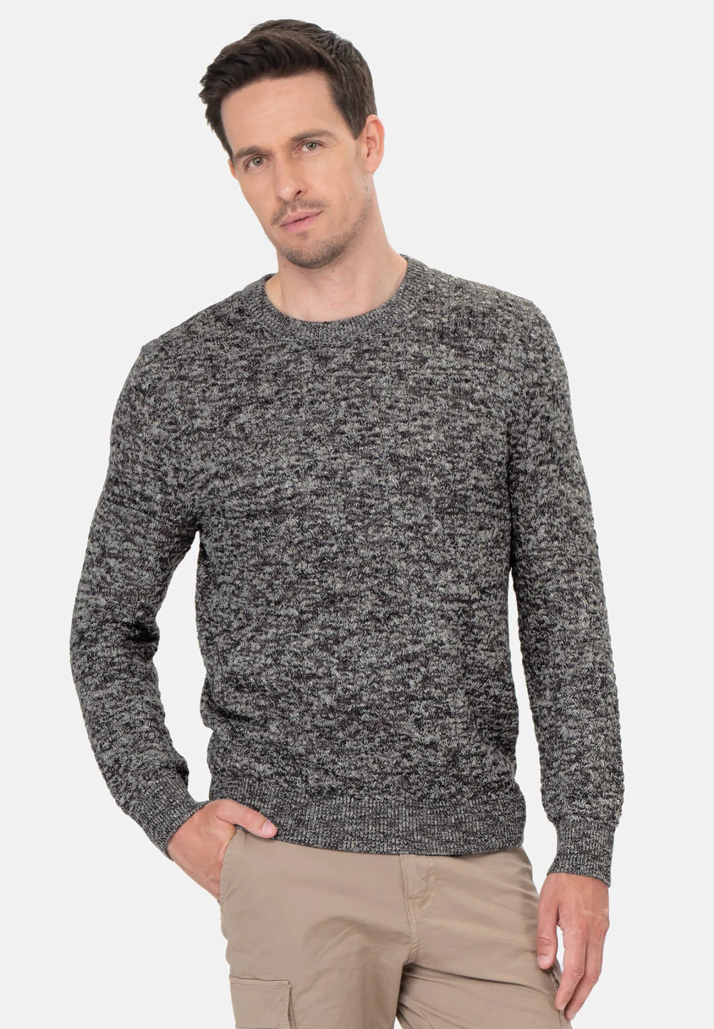 Herren Strickpullover MST COMO ROUND
