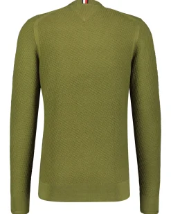 Herren Strickpullover RECTANGULAR STRUCTURE CREW