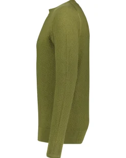 Herren Strickpullover RECTANGULAR STRUCTURE CREW