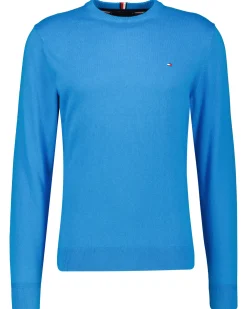 Herren Strickpullover Rundhals Baumwolle/Kaschmir Regular Fit