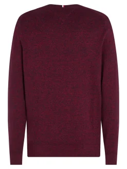 Herren Strickpullover Rundhals Baumwolle/Kaschmir Regular Fit