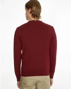 Herren Strickpullover Rundhals Baumwolle/Kaschmir Regular Fit