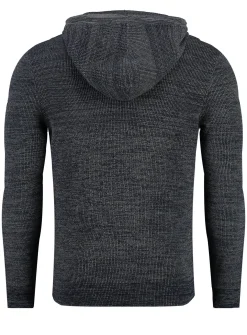 Herren Strickpullover VALLEY mit Kapuze