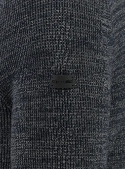 Herren Strickpullover VALLEY mit Kapuze